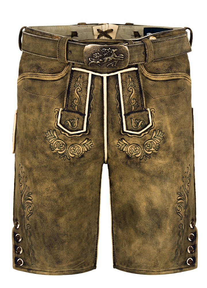 Men Short Lederhosen